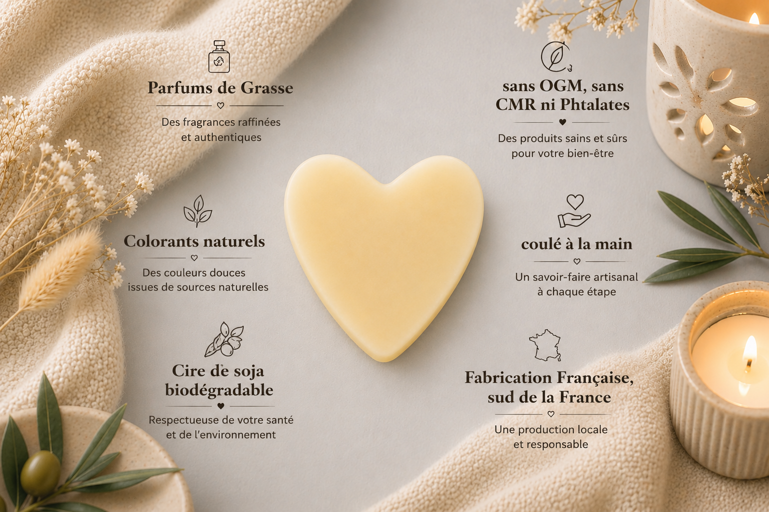 Fondant parfumé à l'unité Fleur de Tiaré – Image 4