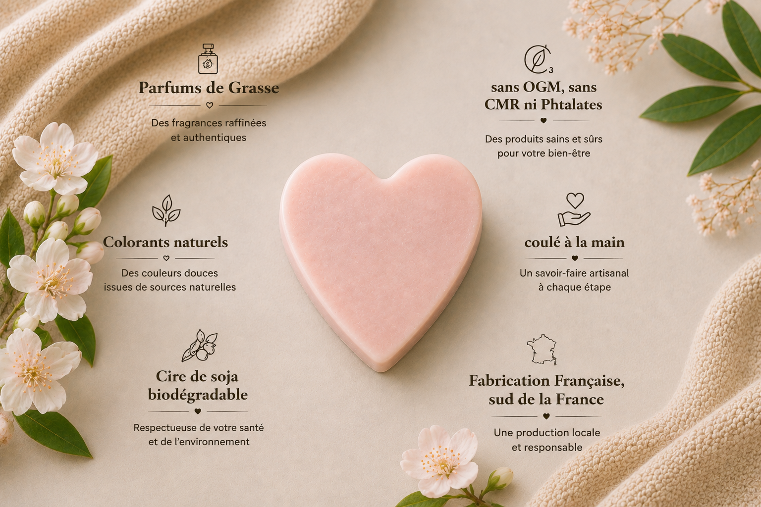 Fondant parfumé à l'unité Azalée du Japon – Image 4